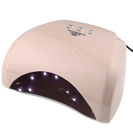 Ультрафіолетова LED-лампа Lilly Beaute SUN5X 36 Вт для сушіння гель-лаку та гелю, шампань, фото 1