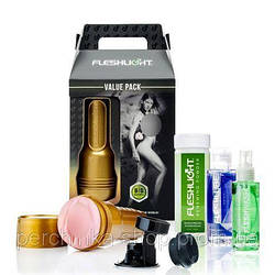 Оригінал! МЕГА набір Fleshlight Stamina Training Unit Vue Pack від Fleshlight Girls