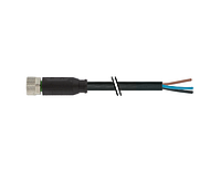 Коннектор M8 с кабелем 5м/3-pin/прямой/PVC 3x0.25/розетка, 7000-08041-6100500 Murrelektronik
