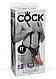Реалістичний золотопротез King Cock 11 '' Hollow Strap-on Suspender System, фото 4