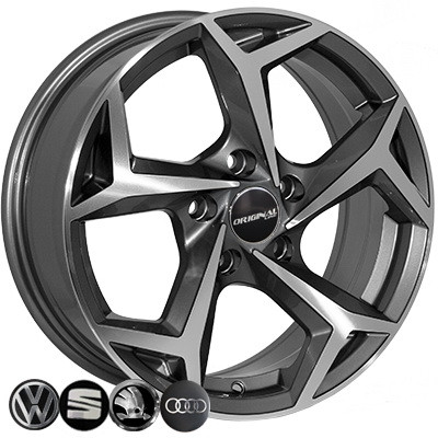 Zorat Wheels BK5340 R16 W6.5 PCD5x112 ET40 DIA57.1 GP