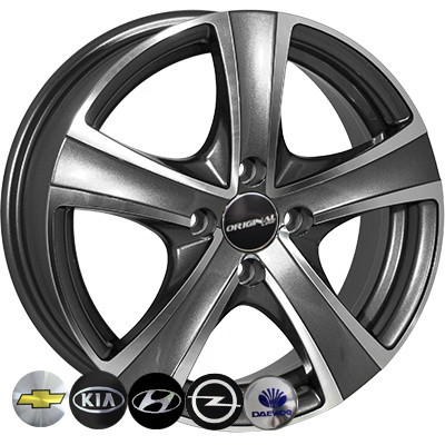 Zorat Wheels 9504 R14 W5.5 PCD4x100 ET44 DIA56.6 MK-P