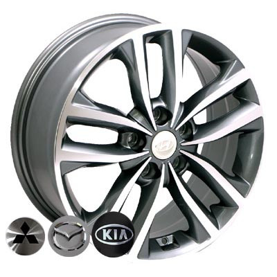 Zorat Wheels BK846 R17 W7 PCD5x115 ET40 DIA70.2 GP