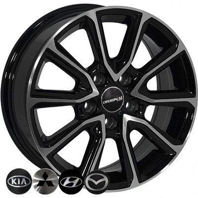 Zorat Wheels BK5344 R16 W6.5 PCD5x114,3 ET35 DIA67.1 BP