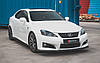 Спліттер Lexus IS F (07-13) тюнінг обвіс губу переднього бампера (V1), фото 2