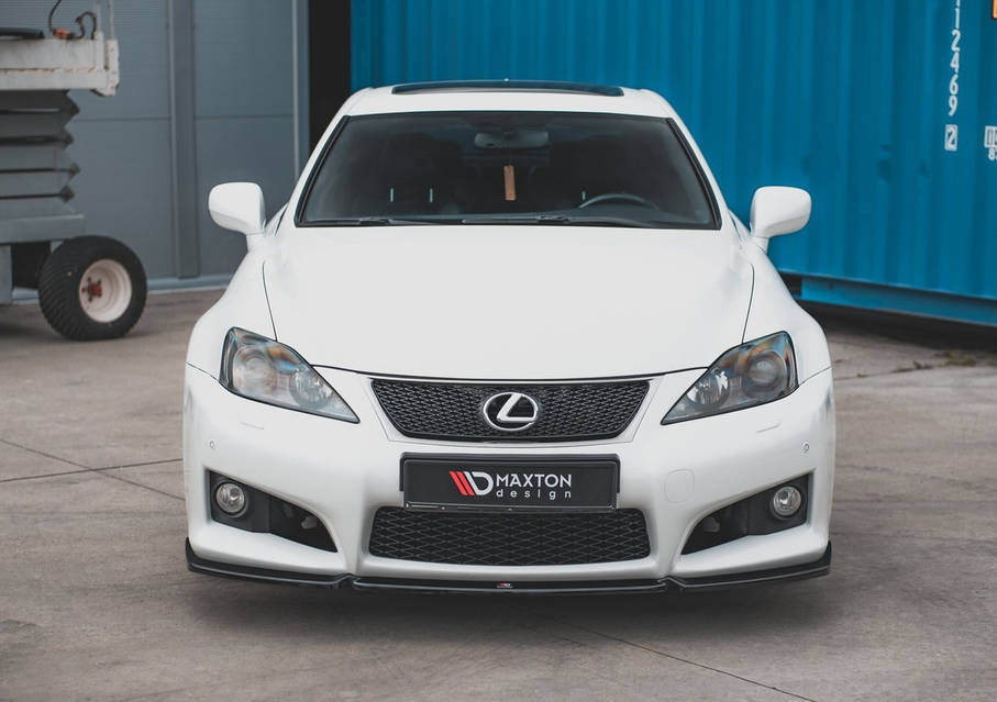 Сплиттер Lexus IS F (07-13) тюнинг обвес губа переднего