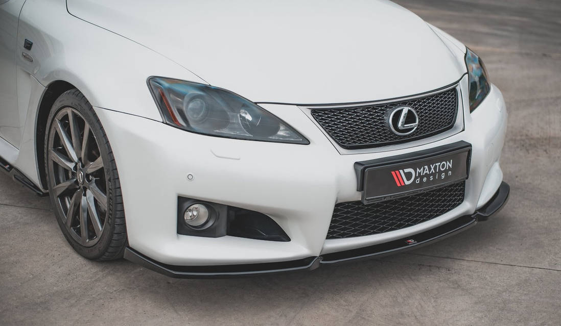 Сплиттер Lexus IS F (07-13) тюнинг обвес губа переднего