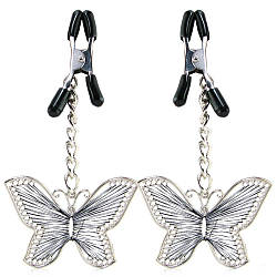 Затиск на соски Butterfly Nipple Clamps від Pipedream