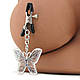 Затиск на соски Butterfly Nipple Clamps від Pipedream, фото 4