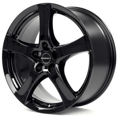 Borbet F R16 W6.5 PCD5x112 ET38 DIA72.6 Gloss Black