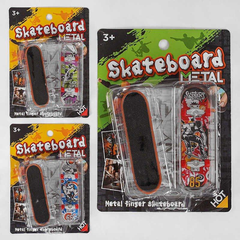 Пальчиковый Скейт-фингерборд 7012 (576/2) 2 Скейта, на Листе — Купить ...