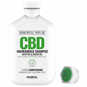 Шампунь для волосся Immortal Infuse CBD Shampoo 500 мл чоловічий для відновлення (INF-67)