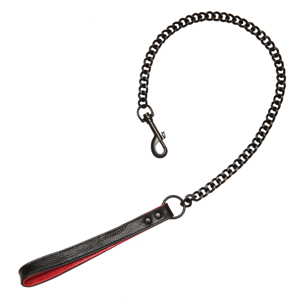 Поводок Kink Leather Handler's Leash от Doc Johnson