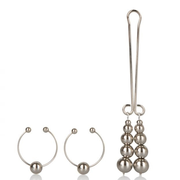 Затиски для сосків і статевих губ Intimate Play Nipple and Clitoral Non-Piercing Body Jewelry