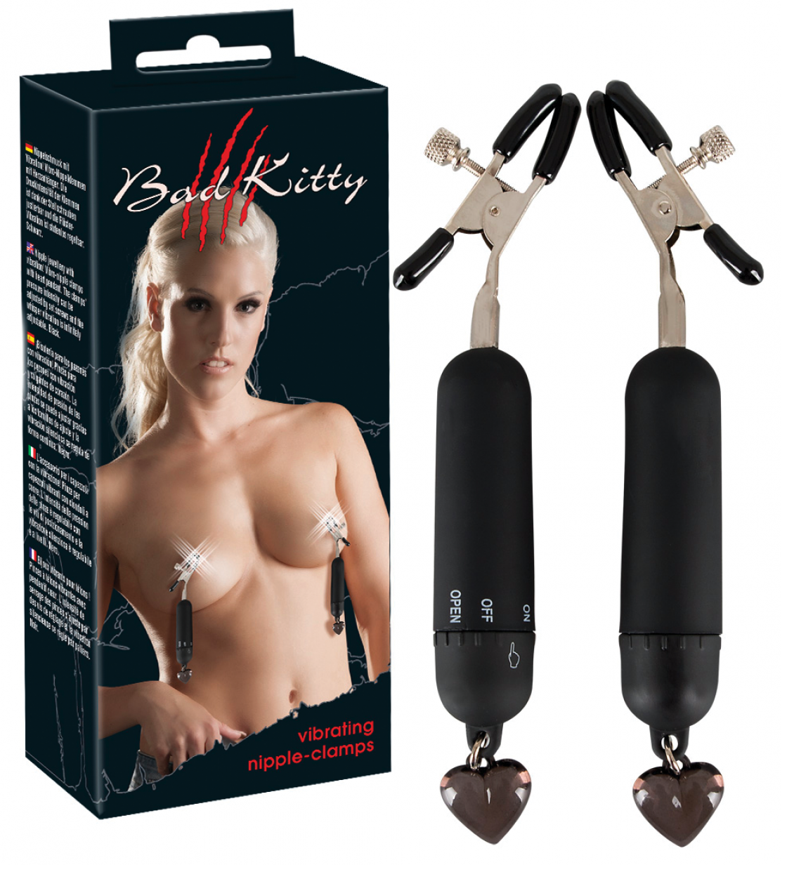 Затискач для сосків з вібраціями Vibrating Nipple-clamps від Orion, фото 1