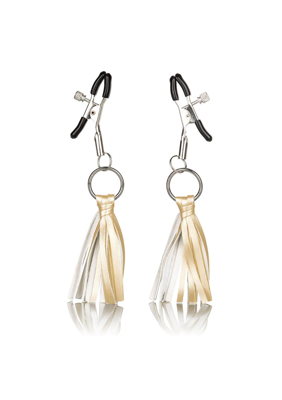 Затискачі для сосків Playful Tassels Nippl Clamps Gold