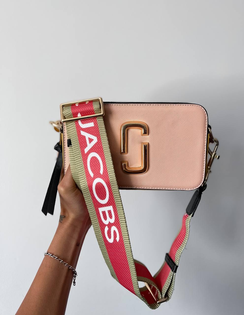 Жіноча Сумка Marc Jacobs Logo Pink Yellow