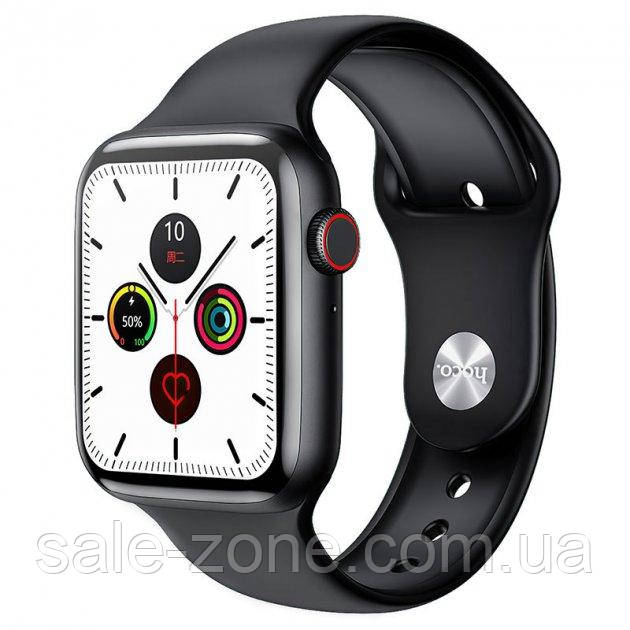 Наручний розумний годинник Smart Watch Hoco Y5 з магнітною зарядкою (Black), фото 1