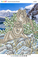 Картина для вышивки бисером БС-3271 Вовки