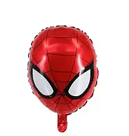 Воздушный фольгированный шар голова Спайдермена Человека Паука