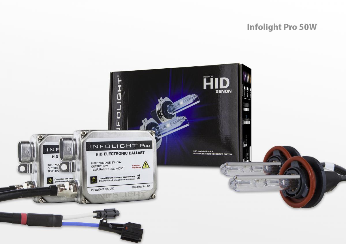 Infolight Pro H11 6000K 50W з обманкою