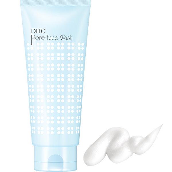 DHC Pore Face Wash крем для вмивання з кислотами, екстрактами, для зменшення та очищення пор, 120 г