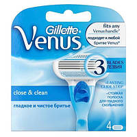 Сменные кассеты для бритья GILLETTE VENUS-4 шт для системных станком VENUS. (оригинал)