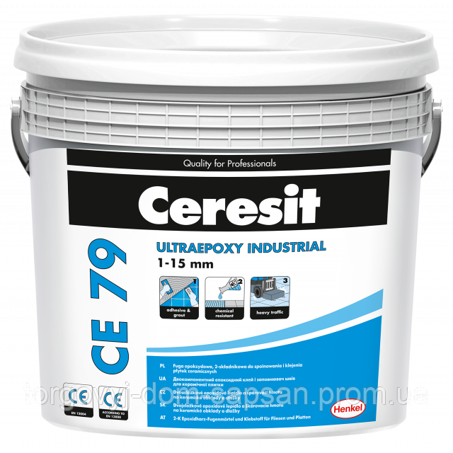 Ceresit CE 79 Ultraepoxy Industrial . Колір 701 білий