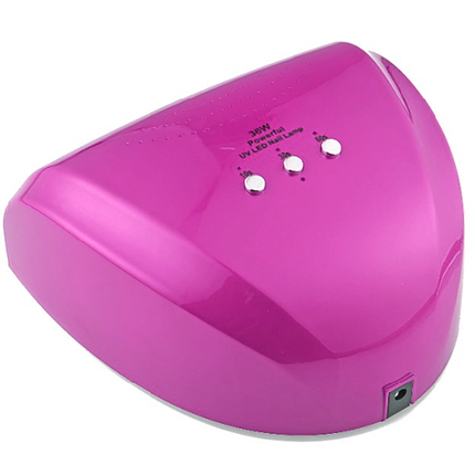 Ультрафіолетова LED-лампа Lilly Beaute SUN5X 36 Вт для сушіння гель-лаку та гелю, рожева, фото 3