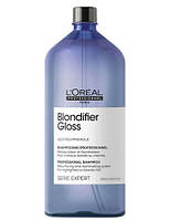 Шампунь (Лореаль) L'Oreal Professionnel Serie Expert Blondifier Gloss шампунь 1500мл