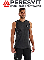 Футболка безрукавка мужская Peresvit Dynamic Cotton Tank Carbon Heather