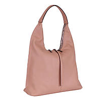 Розовая женская кожаная сумка De Esse De-29563