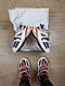 Жіночі кросівки Balenciaga Track Trainers White Blue Orange, фото 3