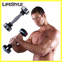 Гантель Shake Weight мужская / Виброгантель гантеля, тренажер для фитнеса 1,15 кг