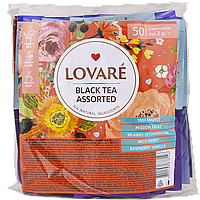 Чай черный LOVARE - Ассорти 50х2,0г