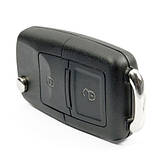 Корпус викидного ключа Volkswagen Skoda 2 кнопки, фото 3