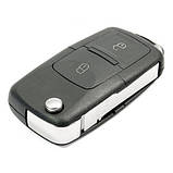 Корпус викидного ключа Volkswagen Skoda 2 кнопки, фото 4
