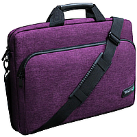 Сумка для ноутбука 15.6" Grand-X SB-149P, фиолетовая, ремень на плечо
