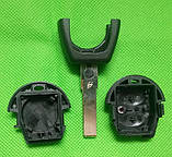 Корпус ключа Volkswagen 2 кнопки, фото 2