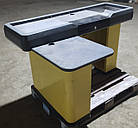 Касовий бокс "Modern-Expo" 150х100 см., лівий, жовтий, Б/у, фото 5