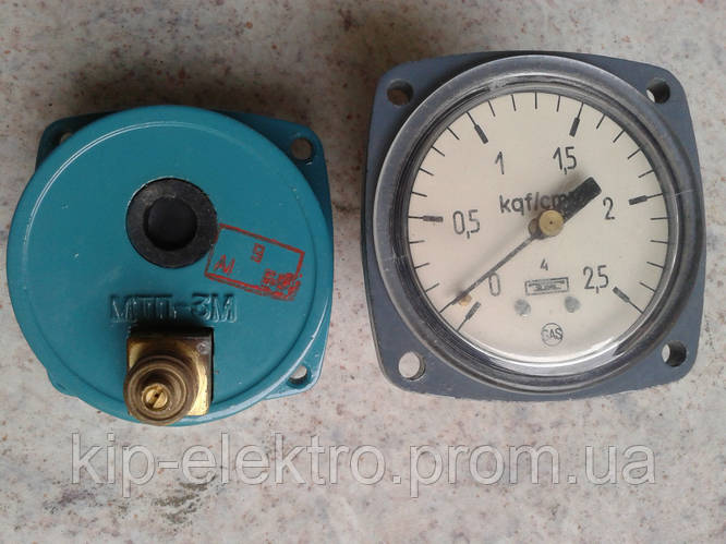 Купить Манометр фланцевый МТП-3М (МТП-3, МТП3М, МТП 3М, МТП) - осевой ...