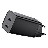 Универсальное сетевое зарядное устройство Baseus 65W Wall Charger GaN2 Lite CCGAN2L-E01 (Черное)