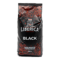 Кофе в зернах натуральный свежеобжаренный (средняя степень обжарки) LIBERICA Espresso Black 1 кг