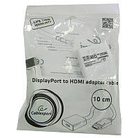 Конвертер сигнала Cablexpert DisplayPort(вилка) - HDMI(розетка)A-DPM-HDMIF-002-W