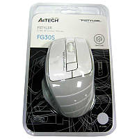 Беспроводная мышка A4Tech FG30S White, USB, 2000dpi , бесшумная