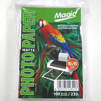 Фотопапір Magic A6 Inkjet Matte Paper 100 л 230 г/м2 матовий (10х15 см)