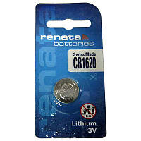 Батарейка Renata CR1620 Lithium 3V 1шт.