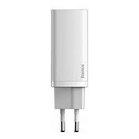 Универсальное сетевое зарядное устройство Baseus 65W Wall Charger GaN2 Lite CCGAN2L-E02 (Белое)