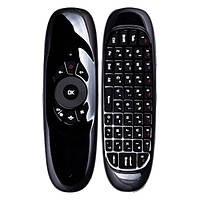 Пульт с гироскопом и клавиатурой QWERTY Vontar Air Mouse C120 (Черный)