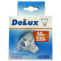 Лампочка DELUX галогеновая JCDR 230V 50W G5.3 MR16